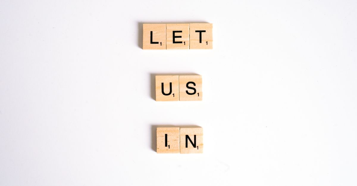 Colorful wooden letter blocks