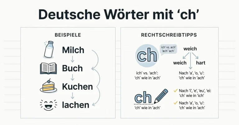 Featured image: Professional featured image for: German Words Containing Ch: Examples and Spelling Tips: Everything