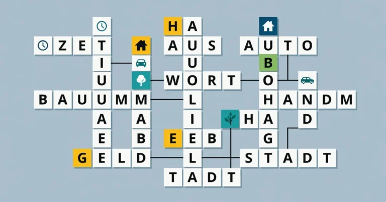 Featured image: Professional featured image for: Common German 4-letter Words for Crossword Puzzles: Everything You