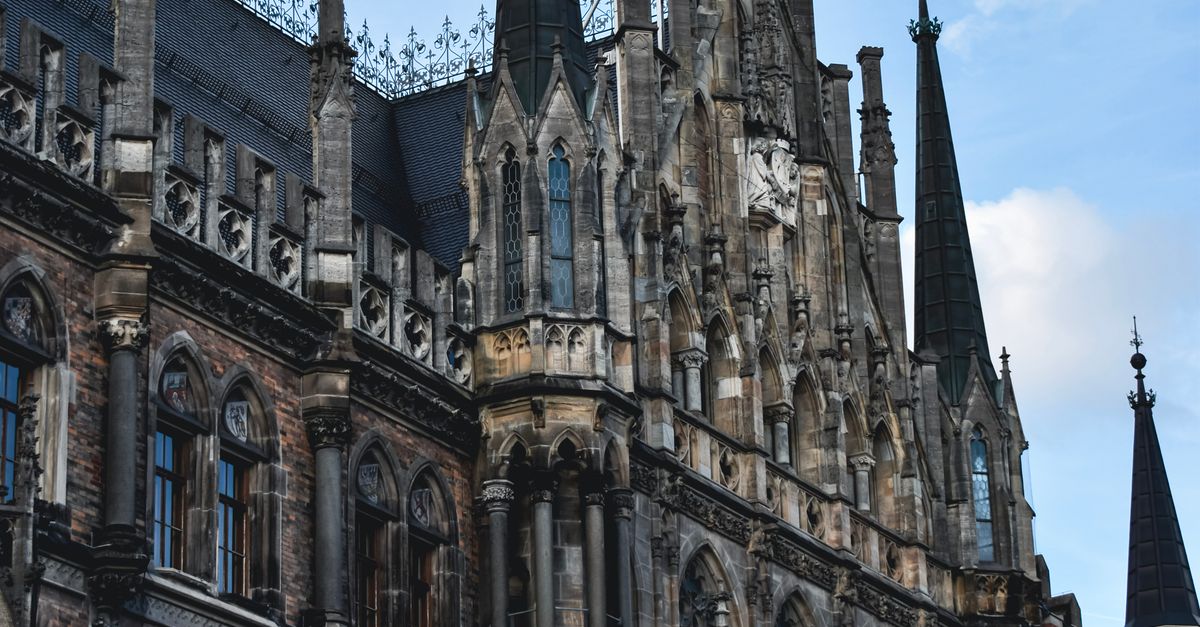 The town hall in Munich old town