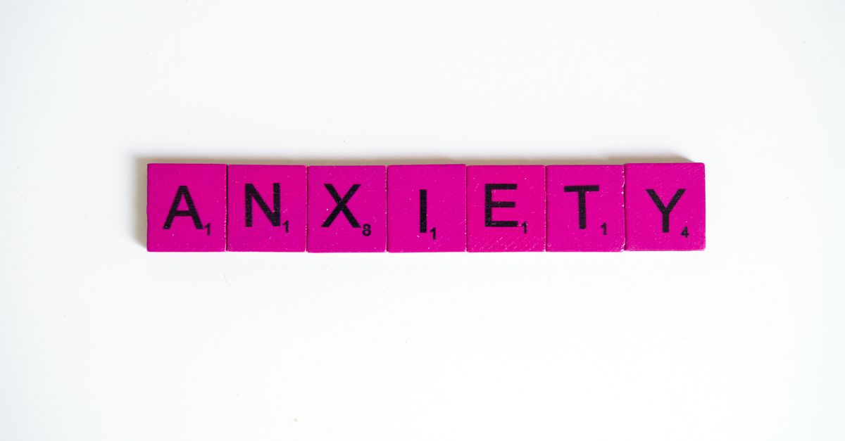 Close-up of Scrabble letter tiles on a table
