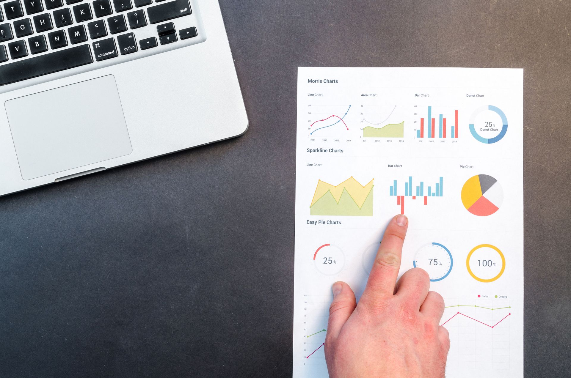 Tax documents and calculator