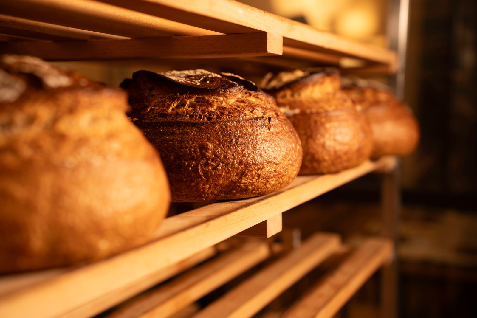 Fresh bread at a German bakery