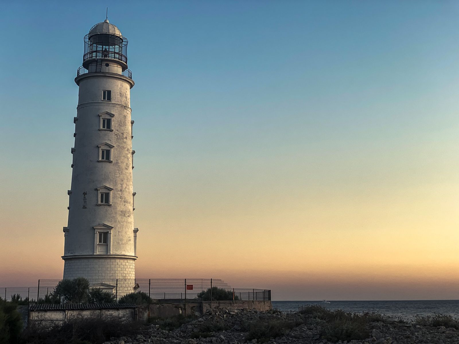 Lighthouse by the sea