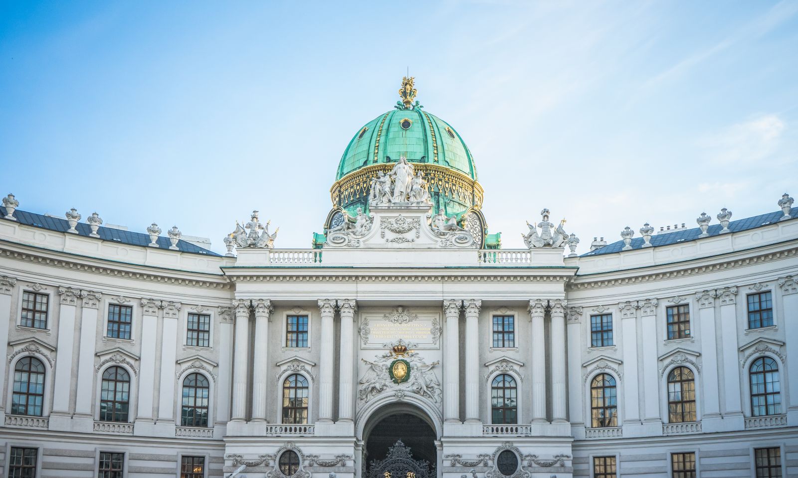 Historic architecture in Vienna, Austria