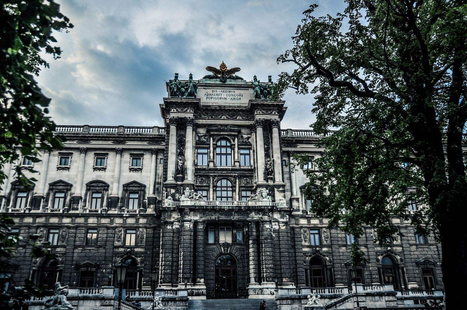 Historic architecture in Vienna, Austria